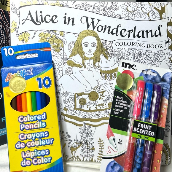 ADULT COLORING BOOK SET #6 - Picture 11 of 15